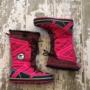 Sorel GLACY Womens Winter Snow Warm boots 8 39